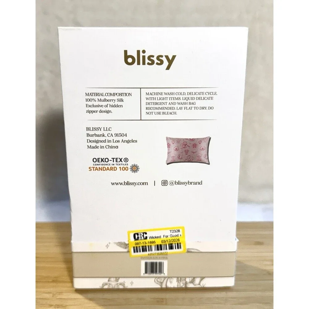 Wicked For Good x Katie Kime Blissy 600TC Standard Pillowcase Pink